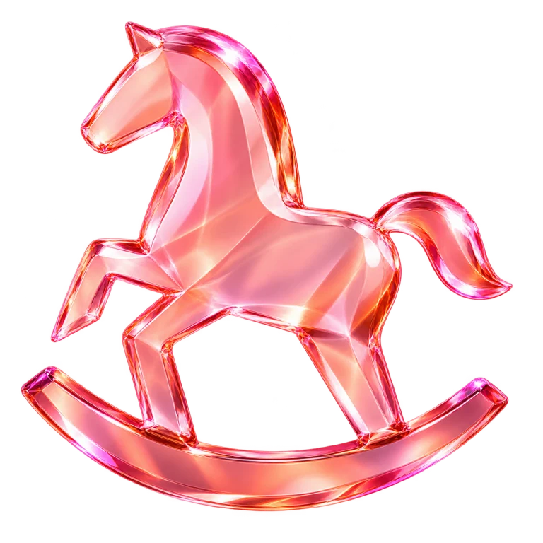 HappyHorse 1.1 3D emblem